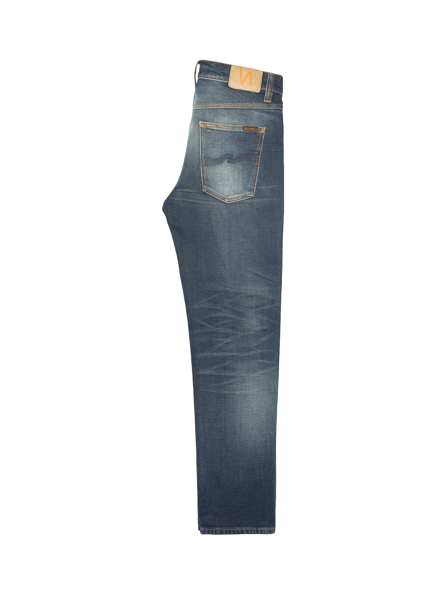 Product image 4 of 8, which shows Nudie Jeans Solid Ollie Cotton Regular Fit Jeans, Lost Light, 30S