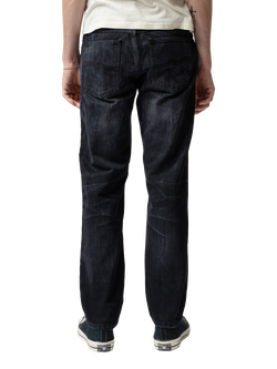 Nudie Jeans Gritty Jackson Cotton Regular Fit Jeans - view 2, Scratched Tracks
