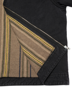 Nudie Jeans Blake Cotton Zip Jacket - view 2, Black