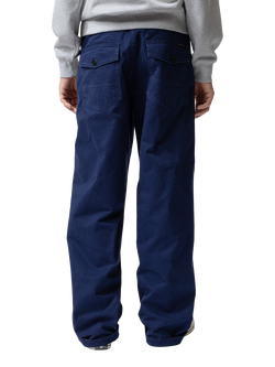 Nudie Jeans Loose-Fit Tuff Tony Trousers, Deep Blue - view 2, Deep Blue