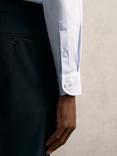 Reiss Caldwell Cotton Regular Fit Shirt, Soft Blue