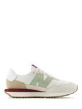 New Balance 237 Suede Mesh Trainers, Off White/Multi