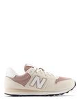 New Balance 500 Lace Up Trainers, Beige/Multi