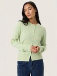 Soaked In Luxury SLSpina Ribbed Long Sleeve Buttoned Cardigan