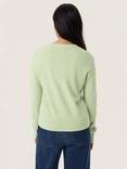 Soaked In Luxury SLSpina Ribbed Long Sleeve Buttoned Cardigan