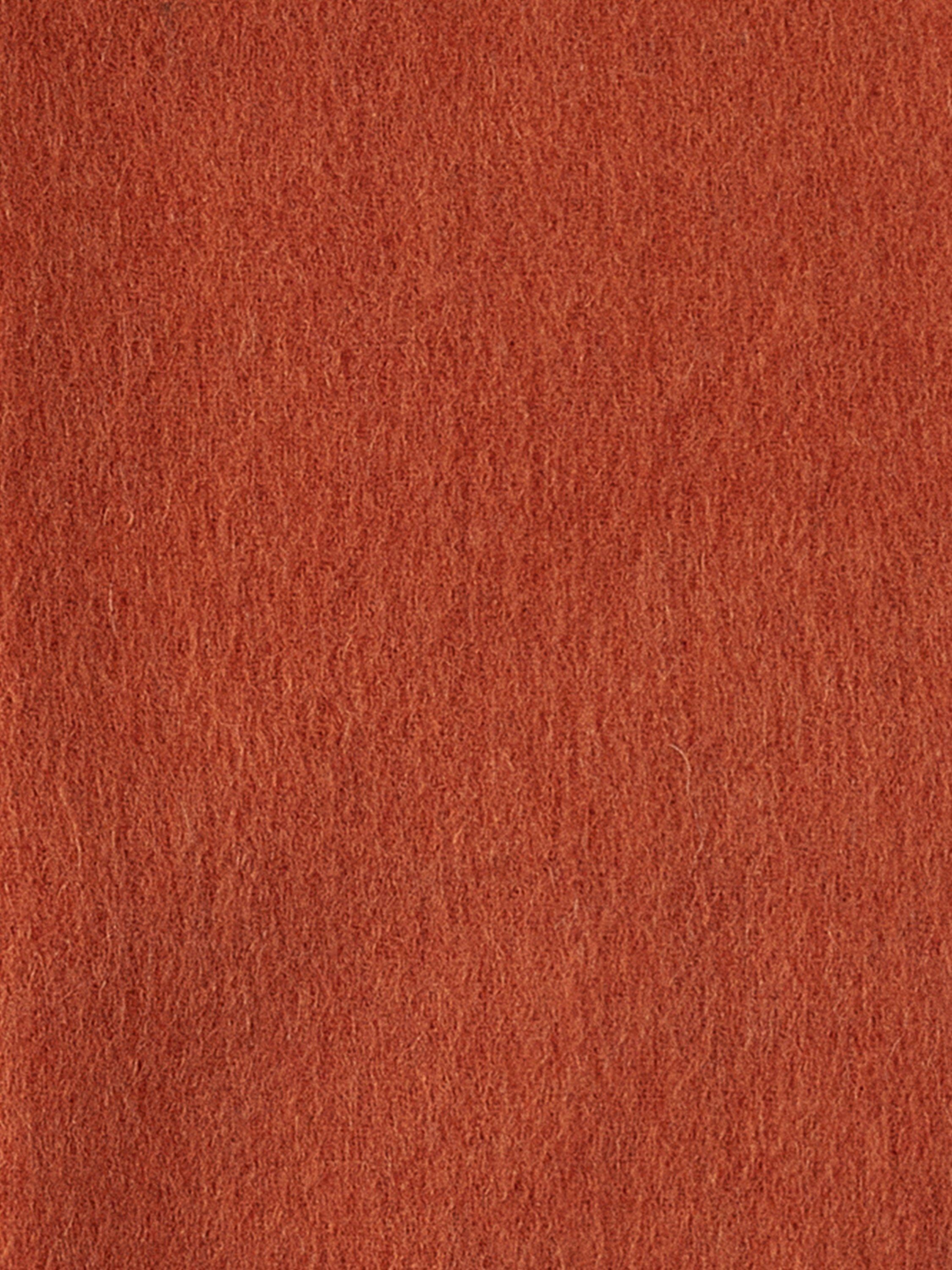 Product image 4 of 4, which shows Hackett London Cashmere Scarf, Burnt Orange, One Size