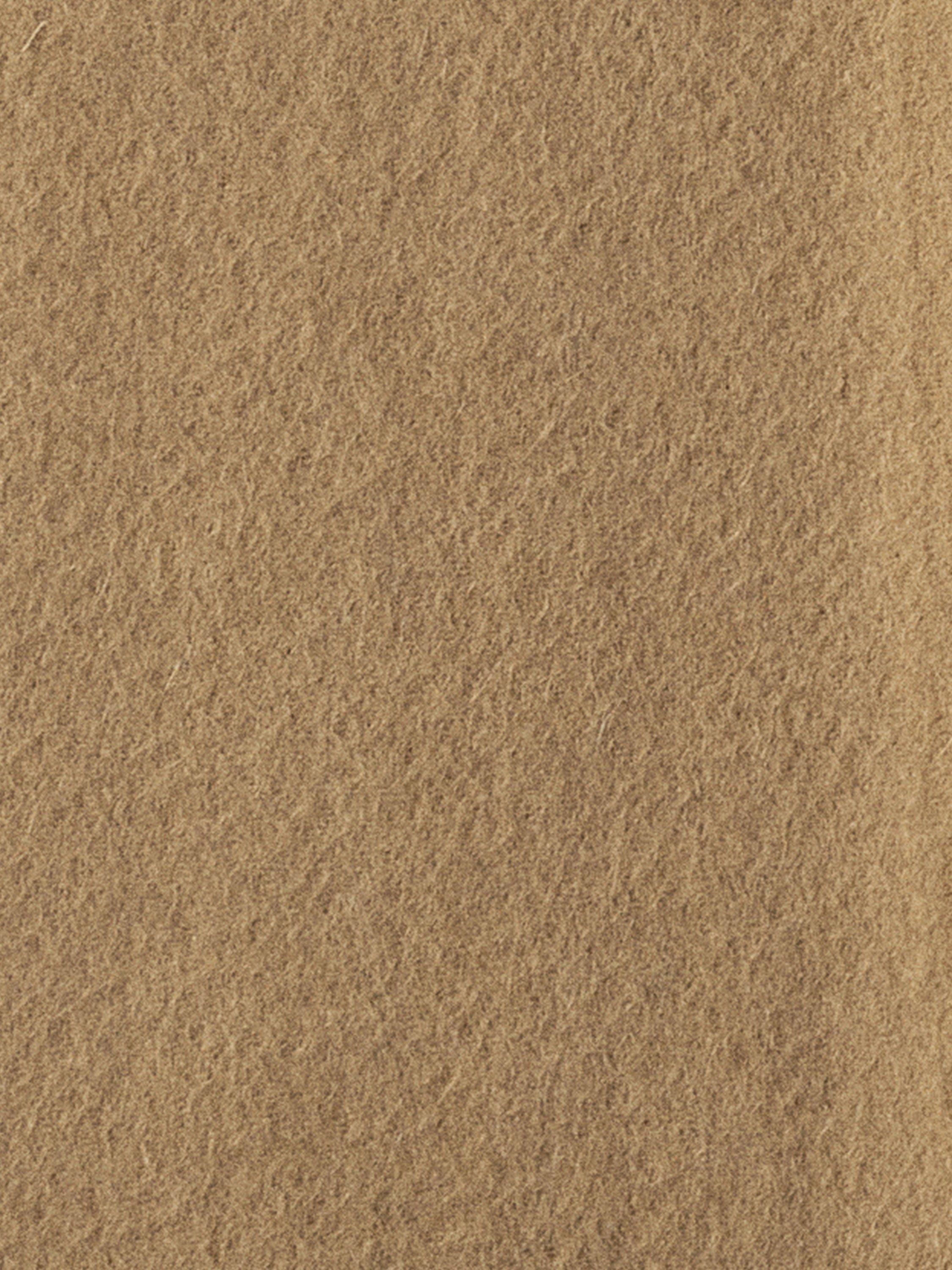 Product image 4 of 4, which shows Hackett London Cashmere Scarf, Camel Beige, One Size