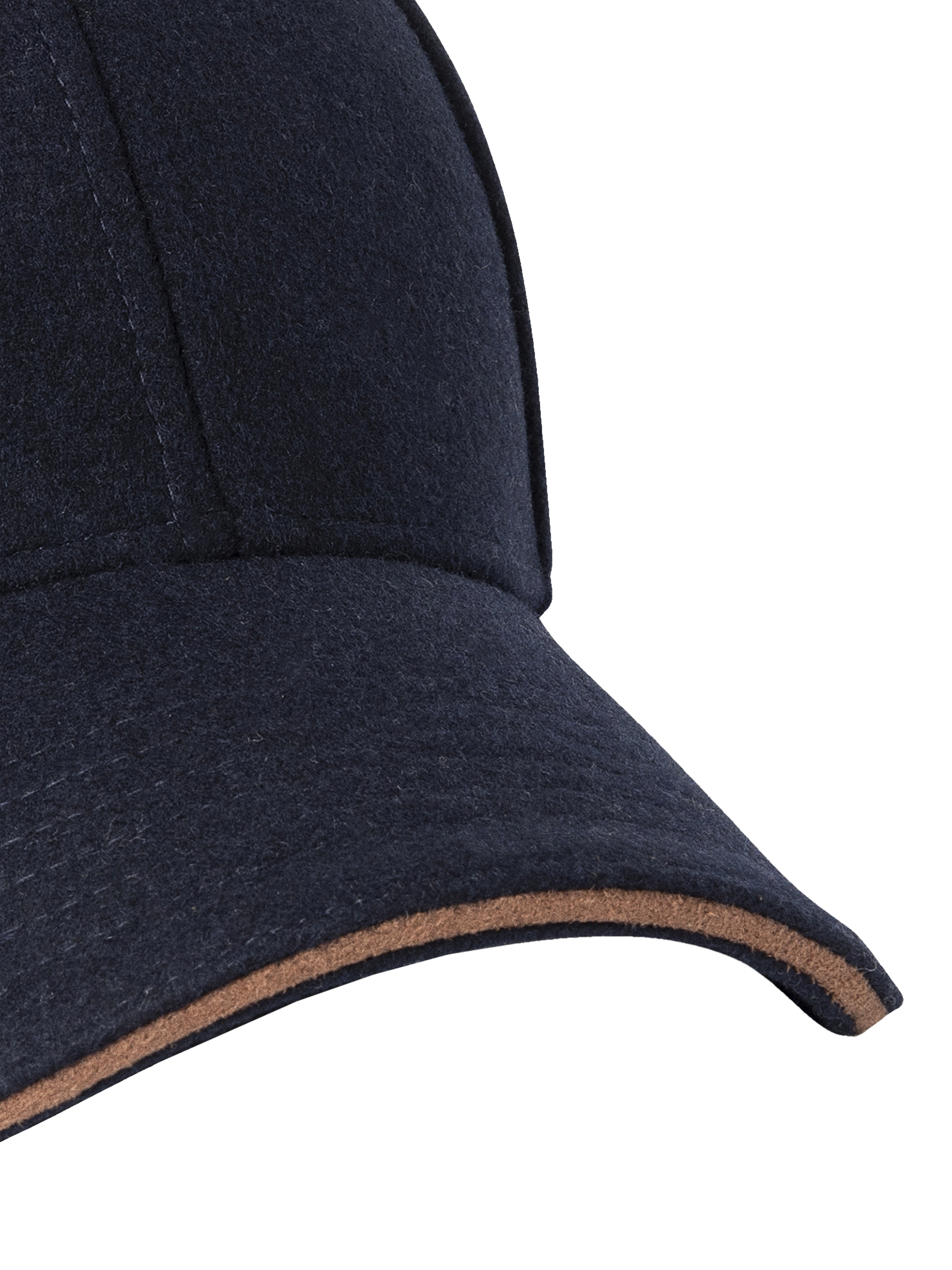 Product image 4 of 4, which shows Hackett London Flannel Baseball Cap, Navy, One Size