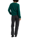 Chinti & Parker Snoopy Peek Wool Rich Cardigan, Emerald