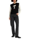 Chinti & Parker Snoopy Anniversary Wool Rich Tank Top