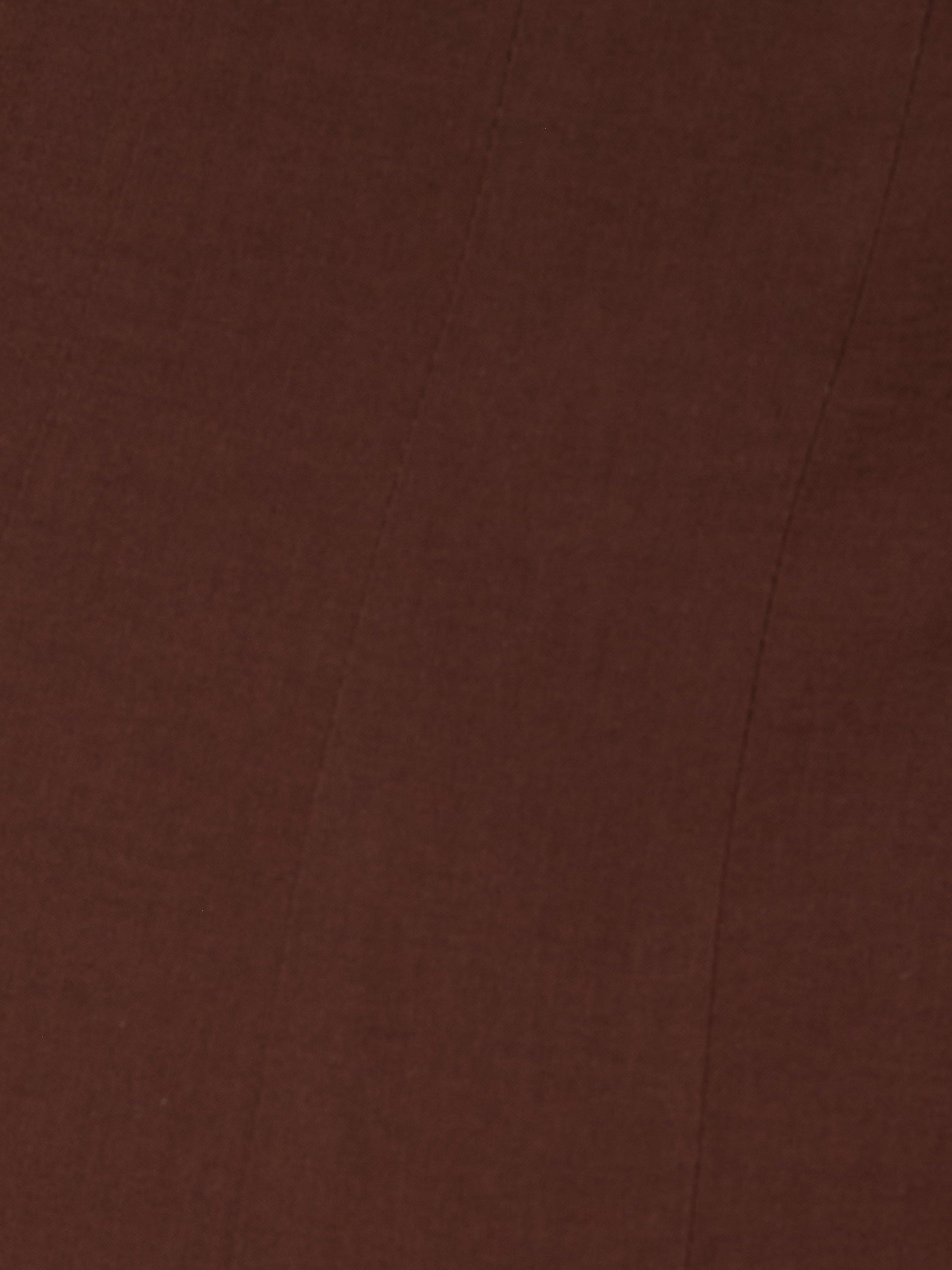 Product image 6 of 6, which shows Adrianna By Adrianna Papell Square Neck Midi Dress, Chocolate, 6