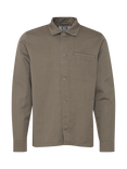 Casual Friday Jim Linen Blend Shacket, Vetiver