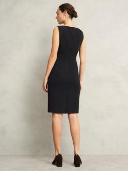 Hobbs Petite Rae Sleeveless Dress, Black - view 2, Black