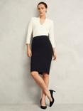 Hobbs Petite Rae Pencil Skirt, Black