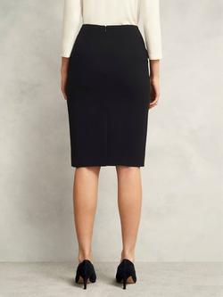 Hobbs Petite Rae Pencil Skirt, Black - view 2, Black