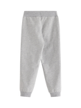 Lindex Kids' Cotton Blend Dinosaur Print Jogging Bottoms, Grey Melange