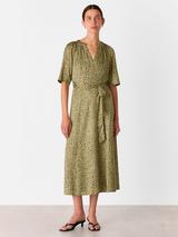 whistles green midi dress Misty Midi Dress – For The Creators main image 1