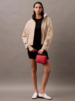 Calvin Klein Contour Jersey T-Shirt Dress, Black - view 2, Black