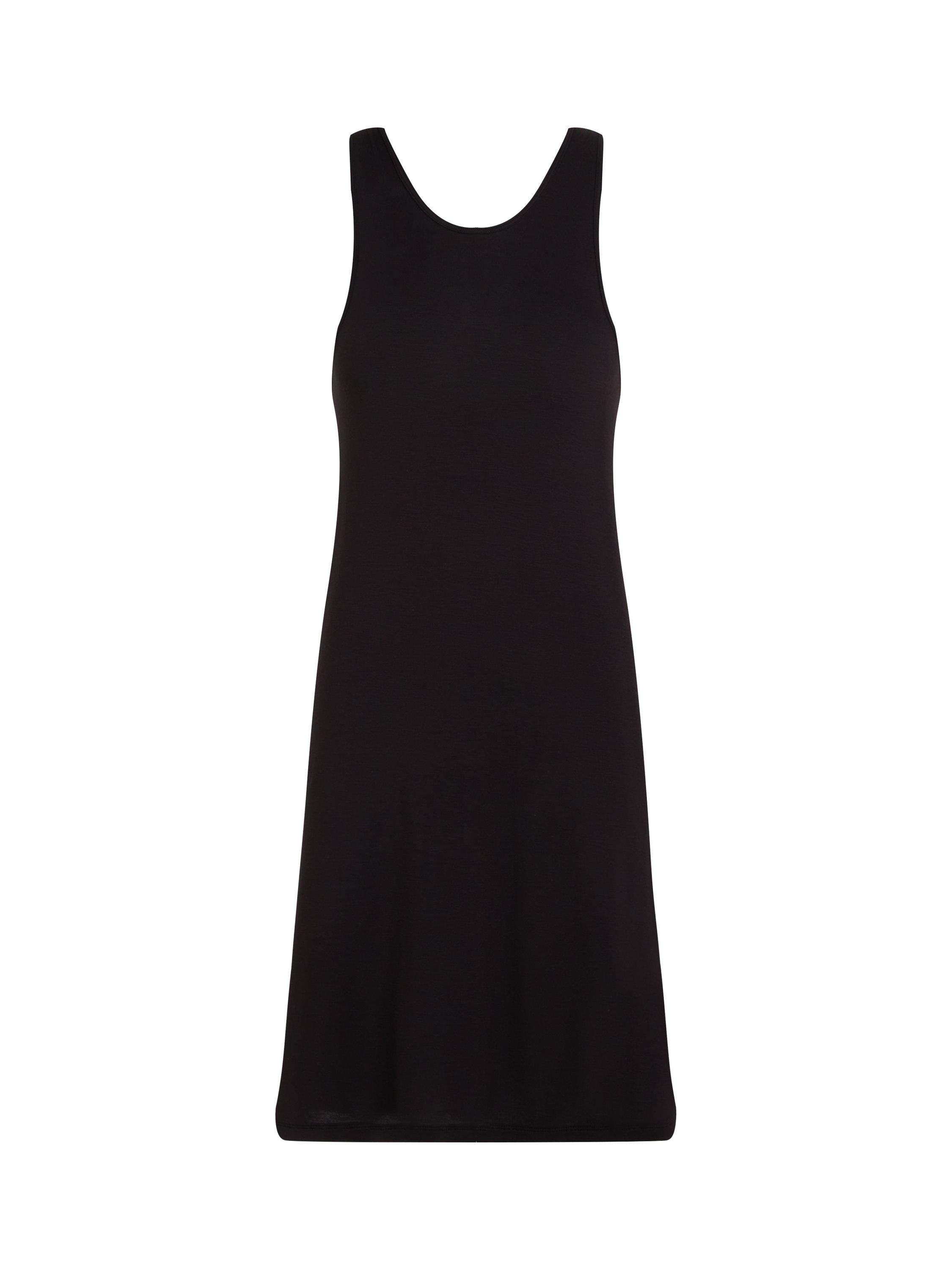 Product image 5 of 5, which shows Calvin Klein Beach Tank Dress, Black, XS