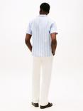 Tommy Hilfiger Stripe Cotton Linen Blend Shirt