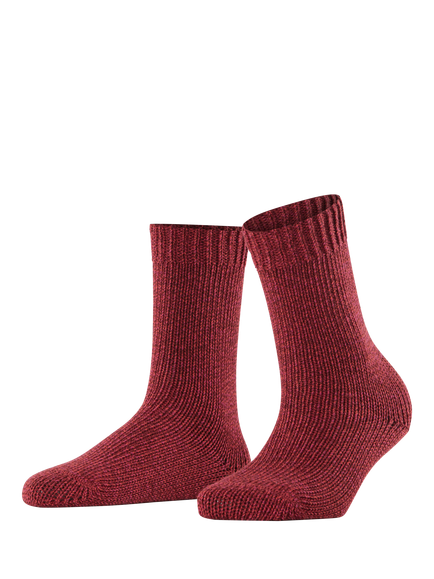 FALKE Marble Wool Blend Socks, Cayenne, Cayenne