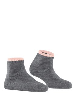 FALKE Cosy Plush Home Socks, Grey - view 2, Grey