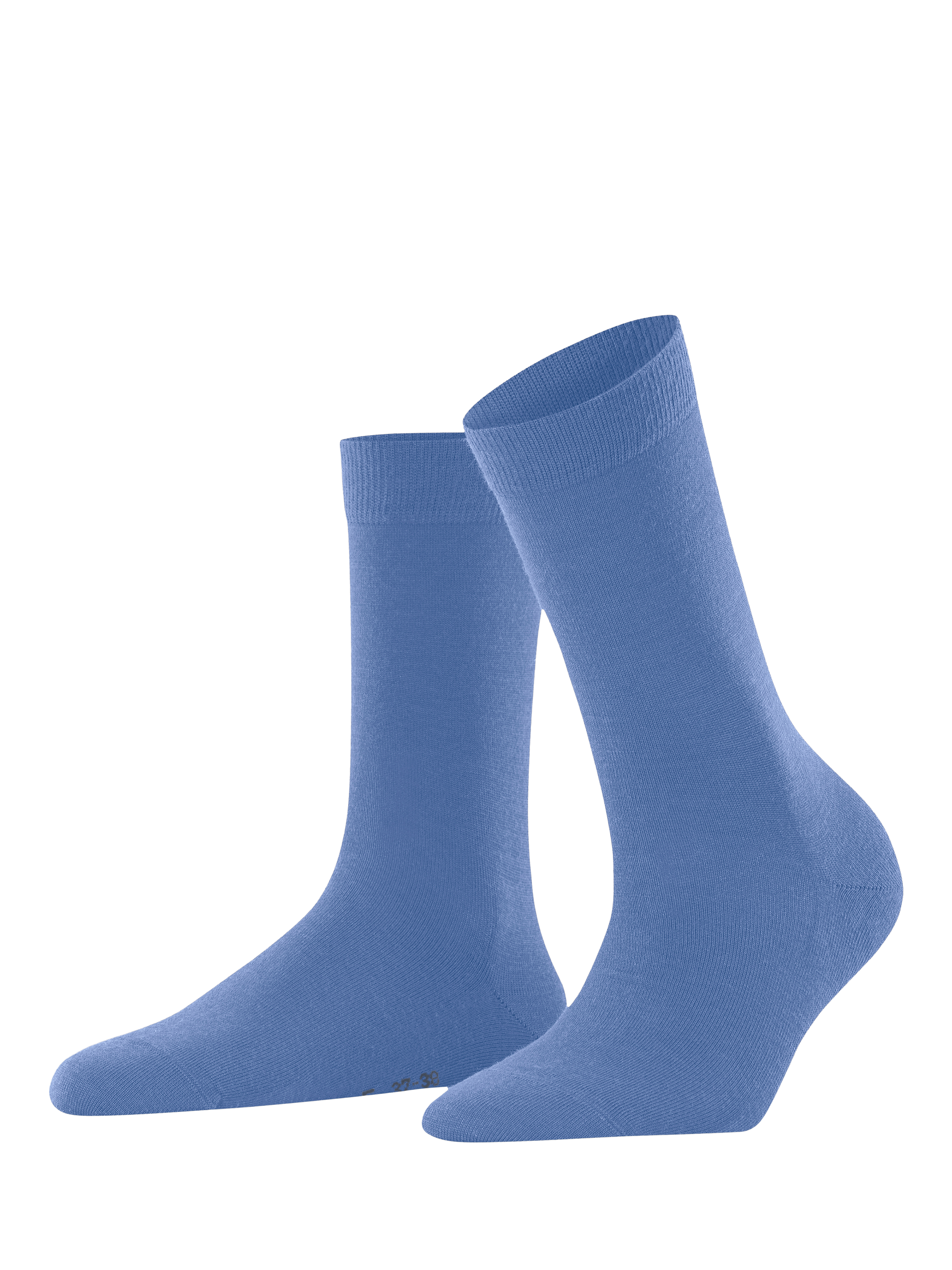 Product image 1 of 3, which shows FALKE Soft Merino Wool Blend Socks, Water, S