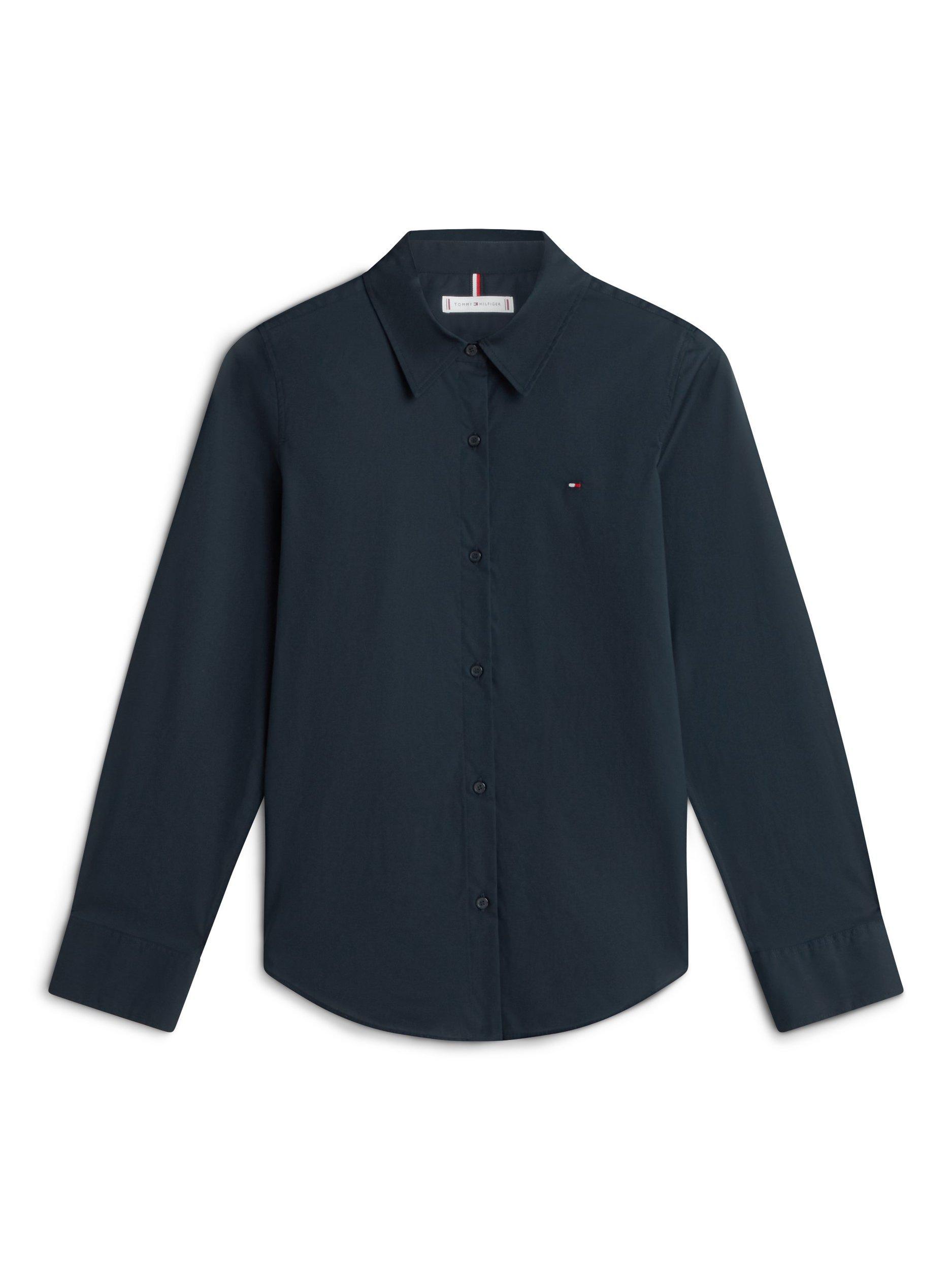 Product image 5 of 5, which shows Tommy Hilfiger Embroidered Flag Shirt, Dark Navy, 4