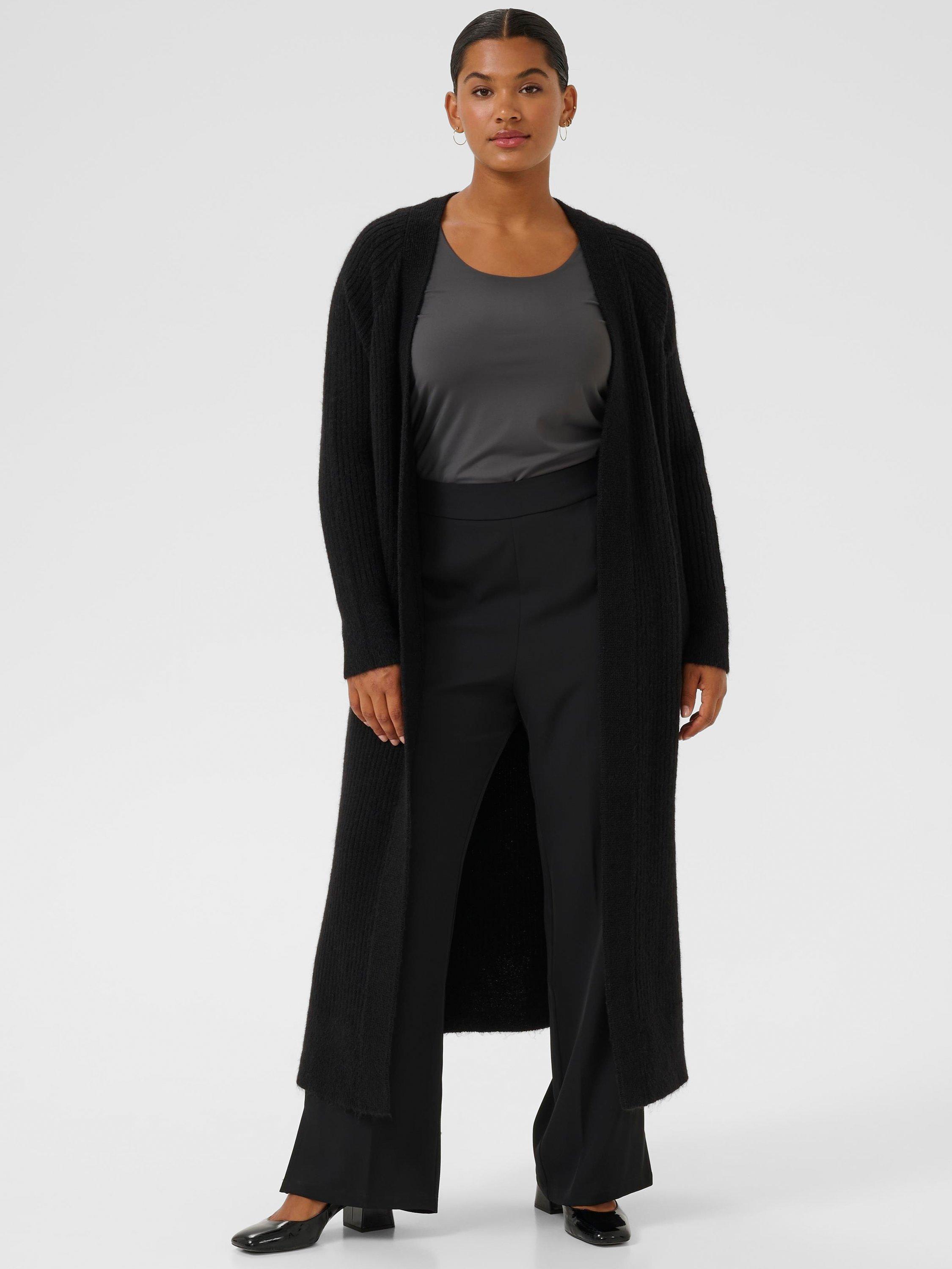 Product image 1 of 5, which shows KAFFE KCrinye Cardigan, Black, S