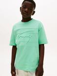 Tommy Hilfiger Kids' Embroidered Logo Cotton T-Shirt