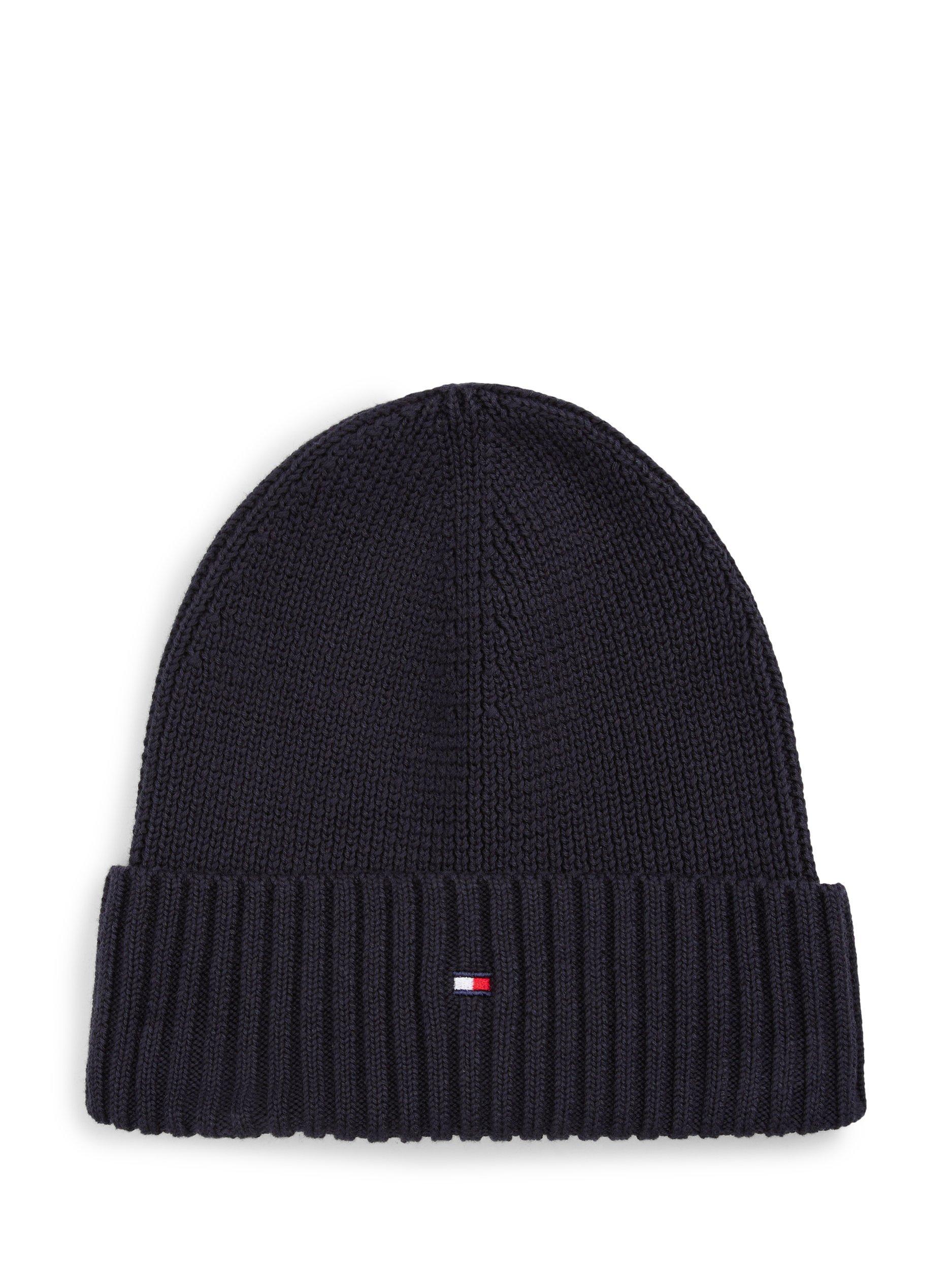 Product image 1 of 5, which shows Tommy Hilfiger Kids' Essential Beanie Hat, Dark Navy, S-M