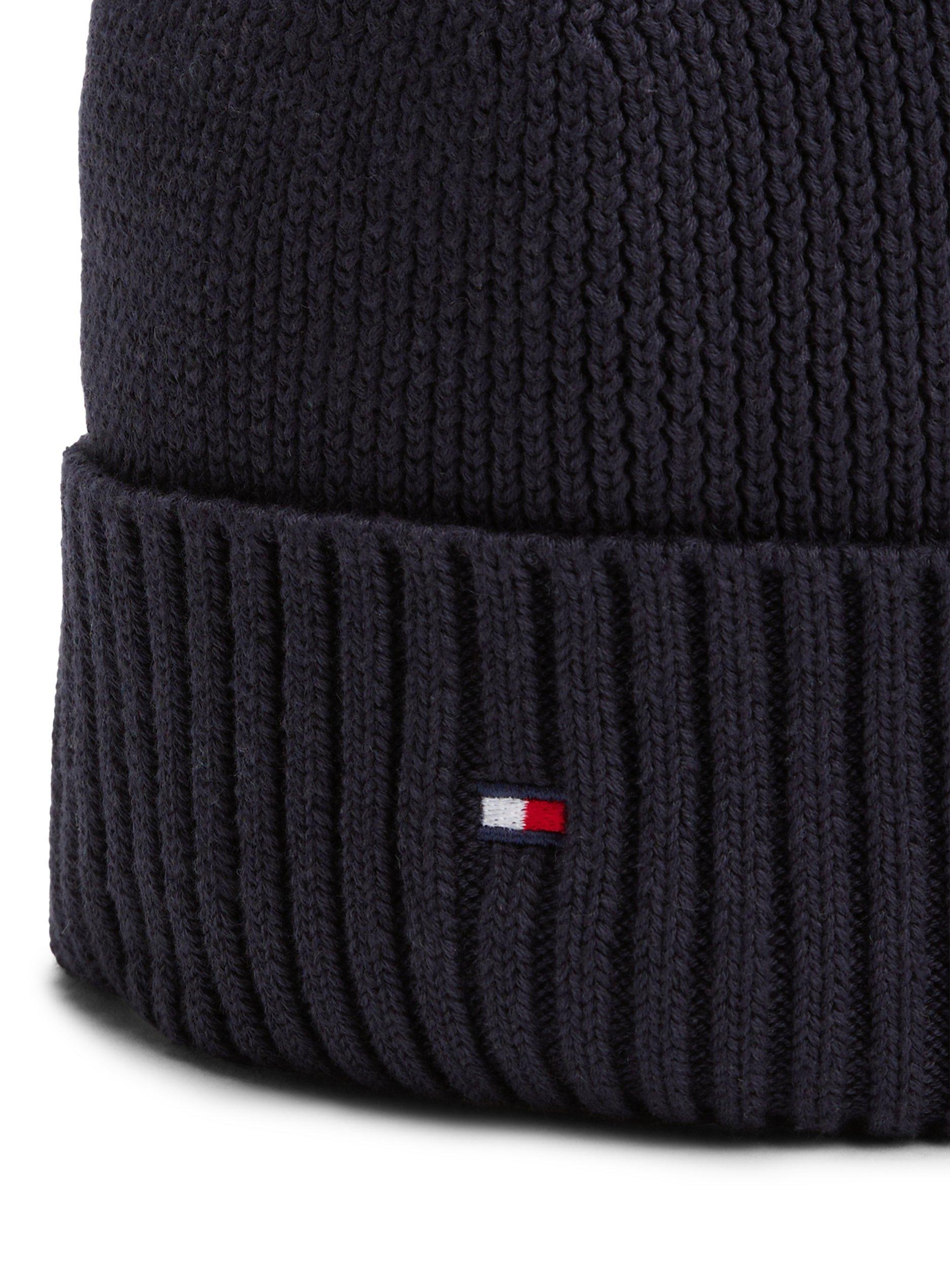 Product image 5 of 5, which shows Tommy Hilfiger Kids' Essential Beanie Hat, Dark Navy, S-M