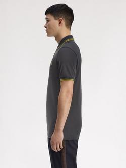 Fred Perry Polo Shirt - view 2, Ancgr/Tnnsblyell