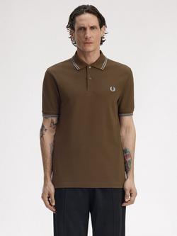 Fred Perry Polo Shirt, Brnttbcc/Stkprtb