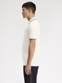 Fred Perry Polo Shirt - view 2, Ecr/Tbyllw/Ancgy