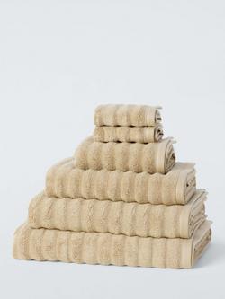 John Lewis Luxury Spa Towels containing TENCEL™ Modal, Camel
