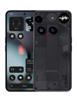 Nothing Phone (3) Smartphone, Android, 6.67”, 5G, SIM Free, Black