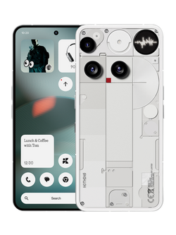 Nothing Phone (3) Smartphone, Android, 6.67”, 5G, SIM Free, White