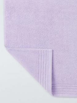 John Lewis Micro-Fresh Ultra Soft Cotton Towels - view 2, Lilac