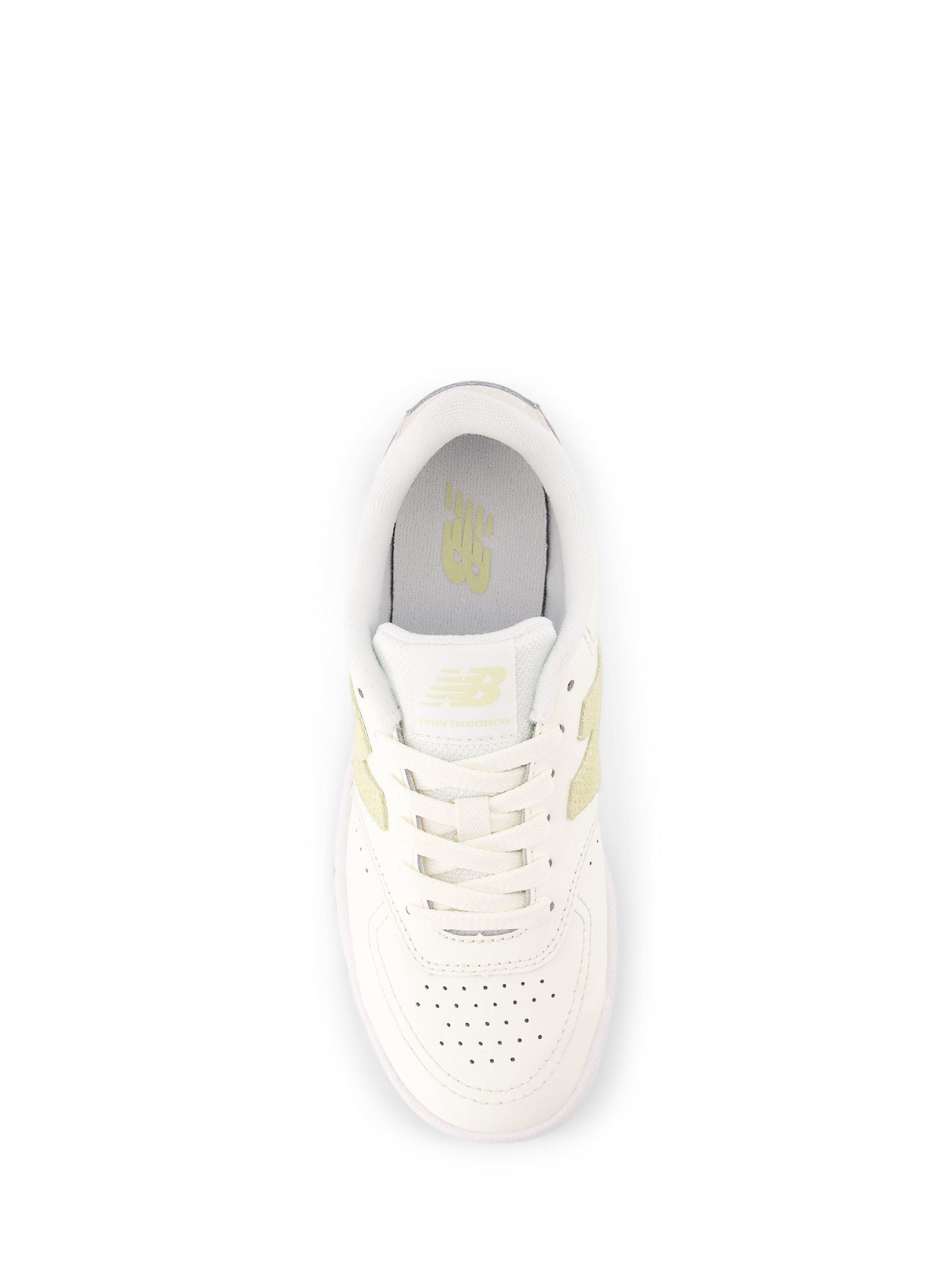 Product image 5 of 6, which shows New Balance Kids' B80 Leather Lace Up Trainers, Neutral, 3