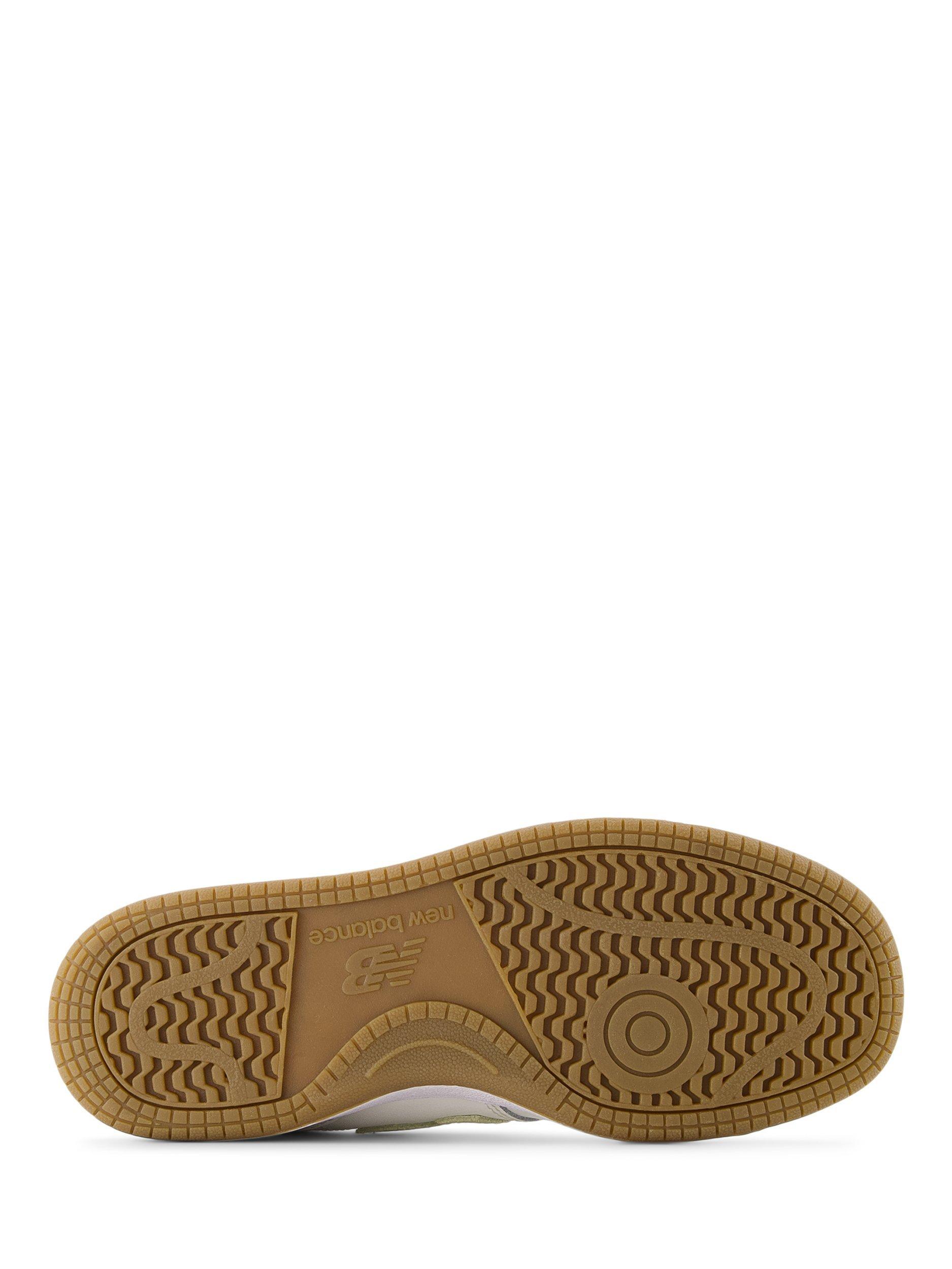 Product image 6 of 6, which shows New Balance Kids' B80 Leather Lace Up Trainers, Neutral, 3