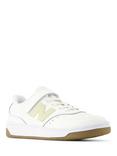 New Balance Kids' B80 Leather Lace Up Trainers, Neutral
