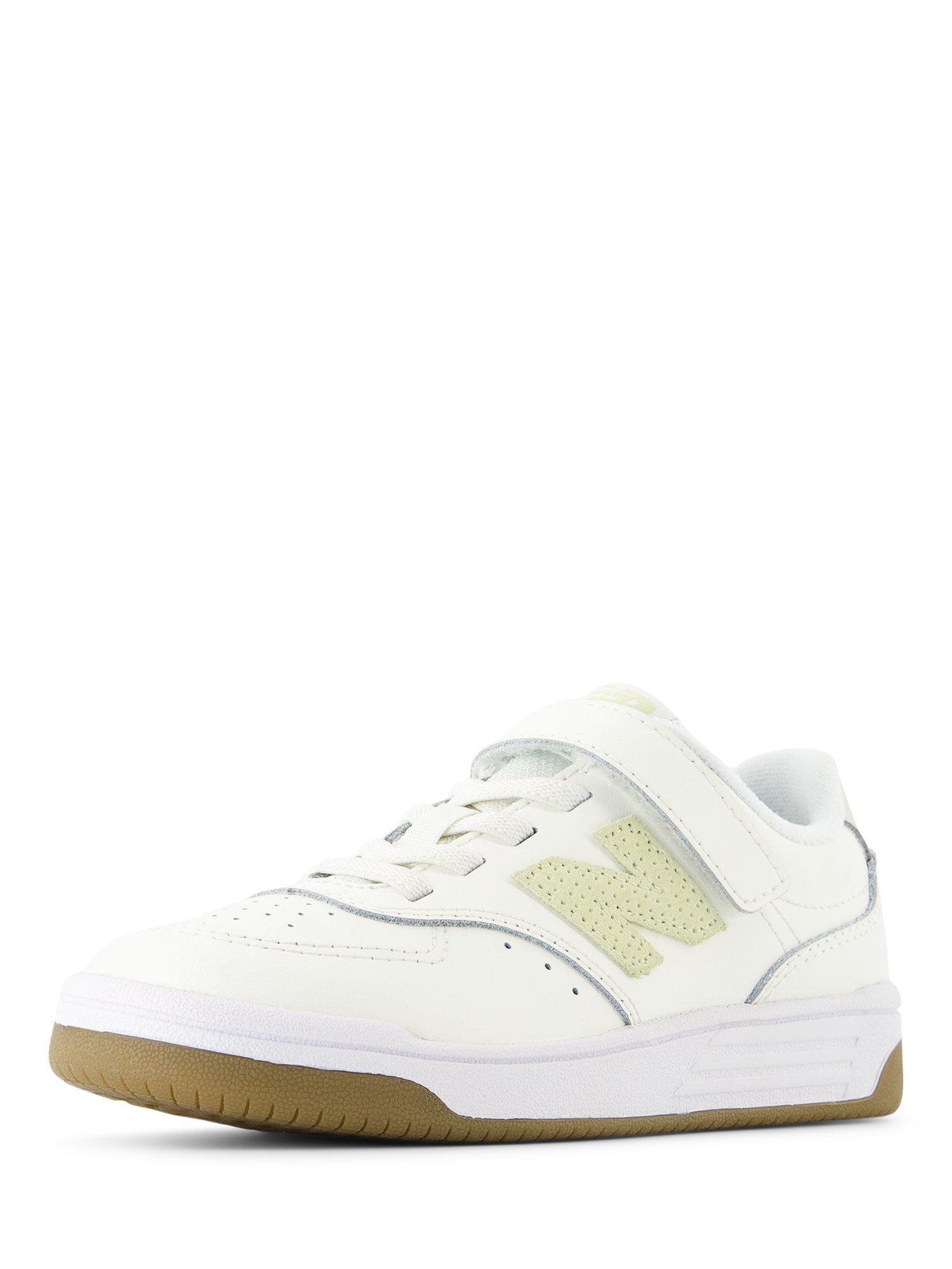 Product image 4 of 7, which shows New Balance Kids' B80 Leather Lace Up Trainers, Neutral, 10 Jnr