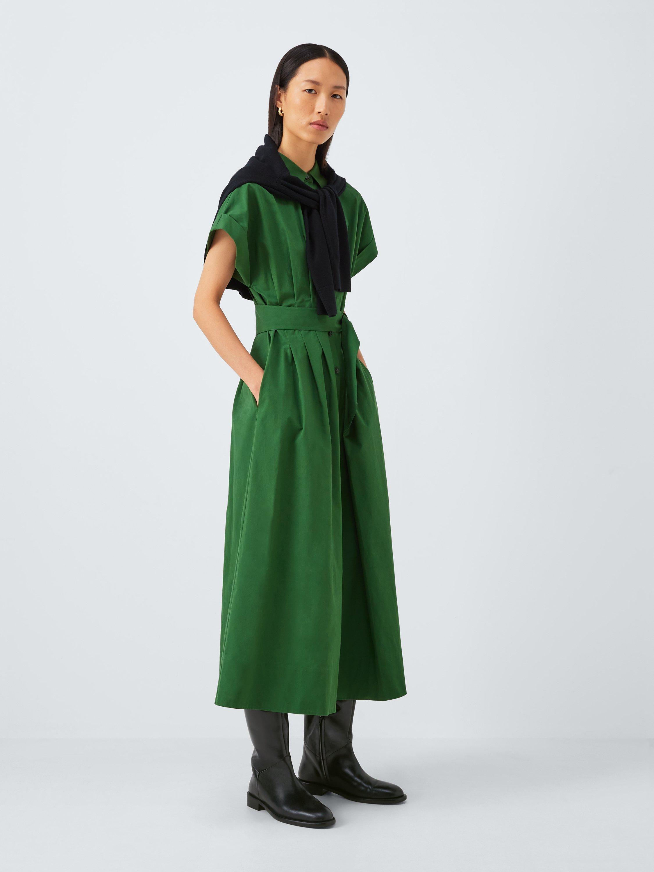 Product image 6 of 6, which shows John Lewis Tulips Leather Long Riding Boots, Black, 6