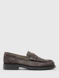 AllSaints Bloom Suede Loafers