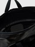 AllSaints Haven Force Leather Backpack, Black