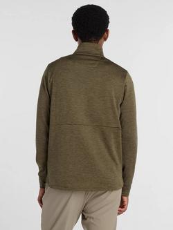 New Balance Athletics Heat Grid Half Zip Top, Woodland - view 2, Woodland