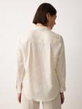 Jigsaw Classic Pure Linen Shirt, White