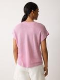 Jigsaw V-Neck Linen T-shirt
