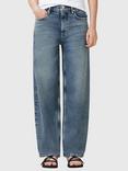 AllSaints Sadie Barrel Leg Jeans, Blue Indigo